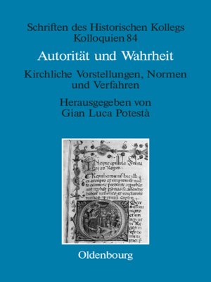 cover image of Autorität und Wahrheit